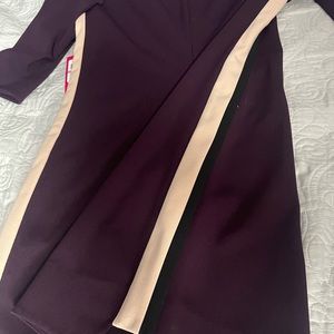 NWT sz12 Vince Camuto Dress. DeepMaroon. Smoke free